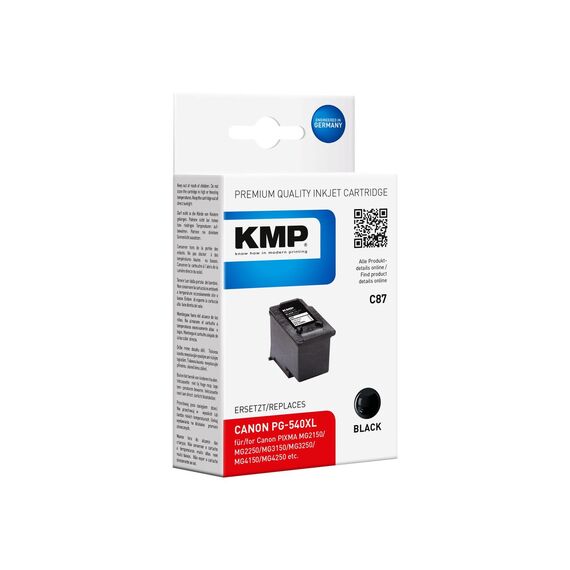 KMP C87 - 21 ml - black - compatible - ink cartridge  | 1516,4001
