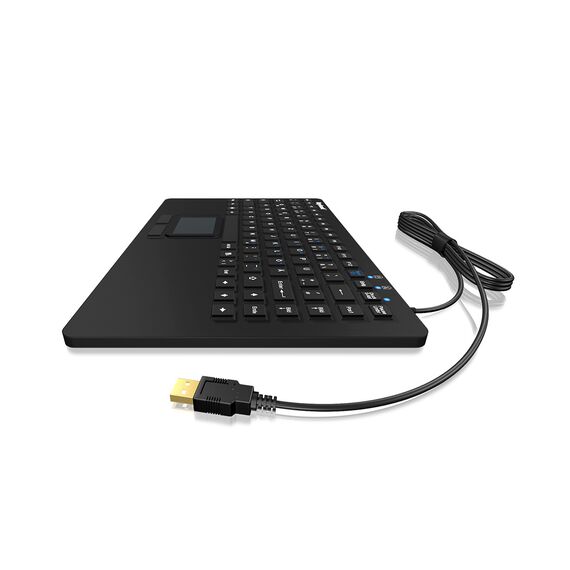 Keysonic KSK-5230 IN - Keyboard - with touchpad - USB - U | 28076