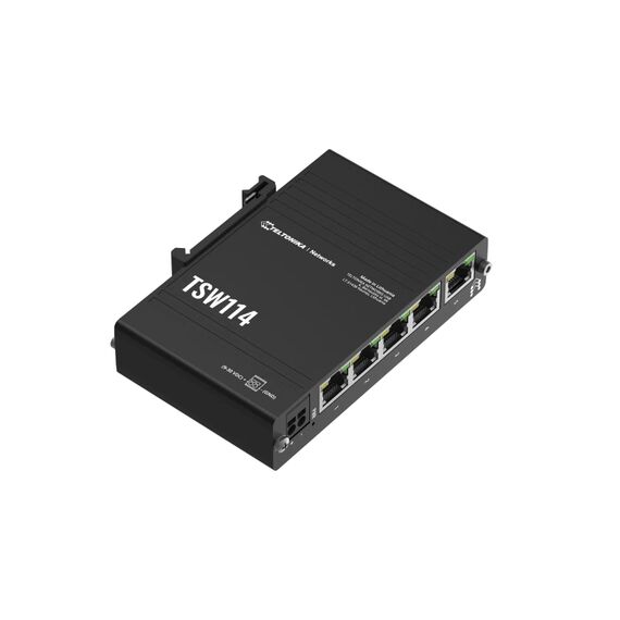 Teltonika TSW114 - Switch - unmanaged - 5 x 10/100 | TSW114000000