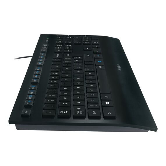 Logitech K280e - Keyboard - USB - Italian - black | 920-005214