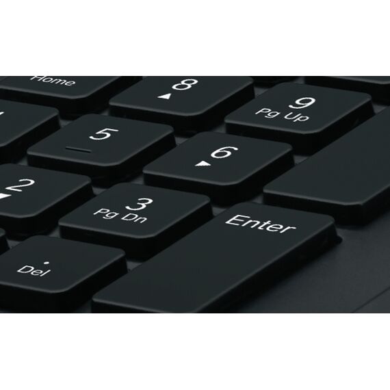 Logitech K280e - Keyboard - USB - Italian - black | 920-005214