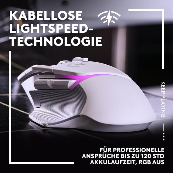 Logitech G G502 X PLUS - Mouse - optical - 13 button | 910-006171