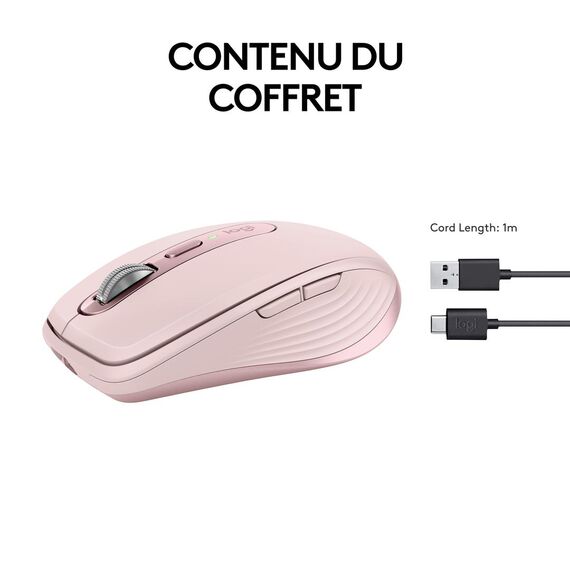Logitech MX Anywhere 3S - Mouse - optical - 6 button | 910-006931