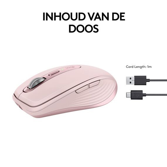 Logitech MX Anywhere 3S - Mouse - optical - 6 button | 910-006931