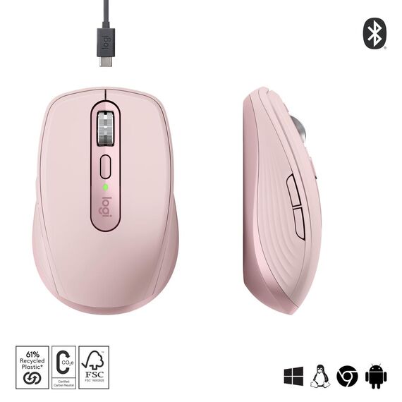 Logitech MX Anywhere 3S - Mouse - optical - 6 button | 910-006931