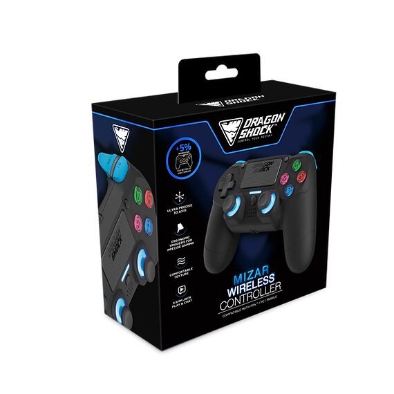 Dragonshock DSCPS4-BK / Gamepad / PlayStation 4 / D-pad / Wireles