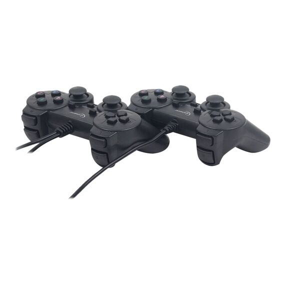 GEMBIRD JPD-UDV2-01 - Gamepad - 10 buttons - wired (pack of 2) -
