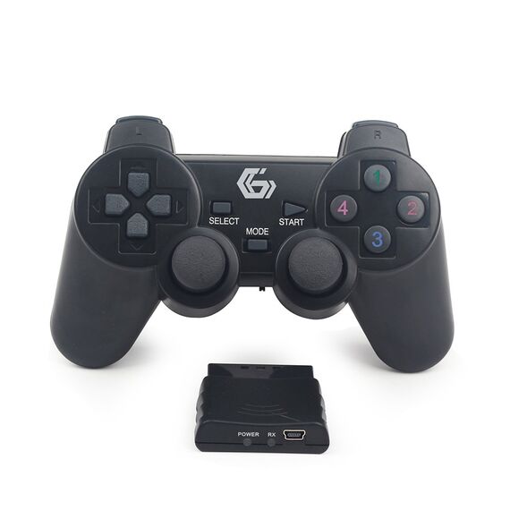 GEMBIRD JPD-WDV-01 - Gamepad - 12 buttons - wireless - 2.4 GHz (p