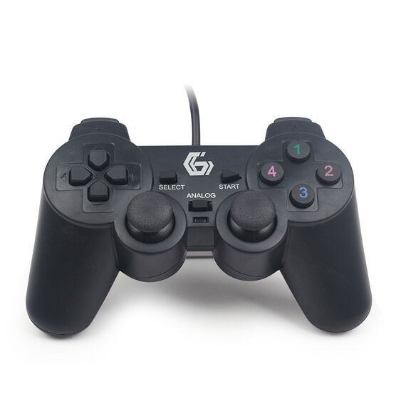 GEMBIRD JPD-UDV-01 - Gamepad - 10 buttons - wired - for PC