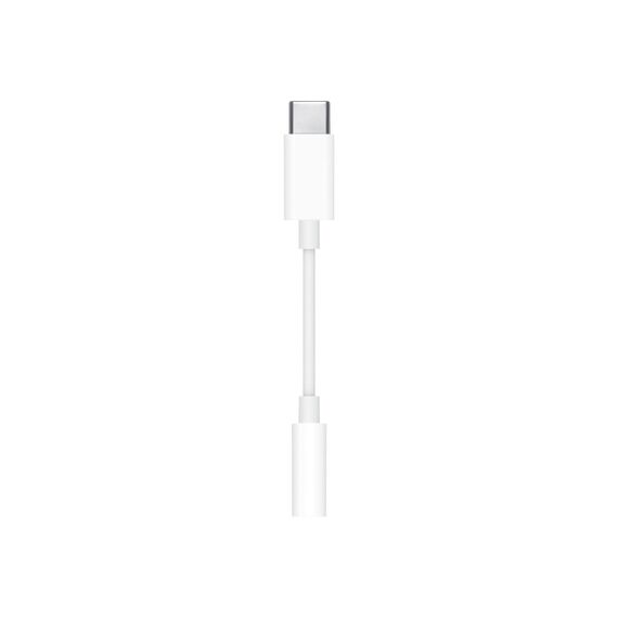 Apple - USB-C to headphone jack adapter - 24 pin USB- | MW2Q3ZM/A