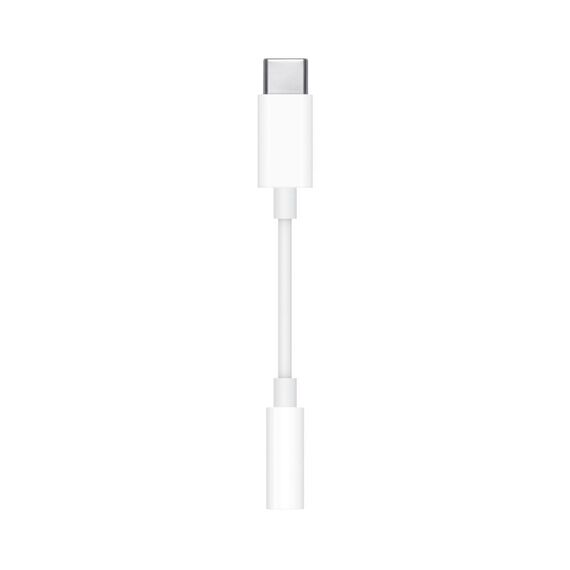 Apple - USB-C to headphone jack adapter - 24 pin USB- | MW2Q3ZM/A