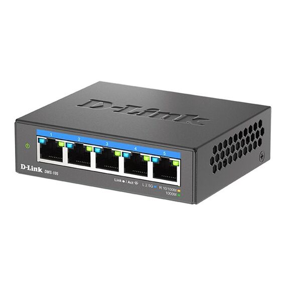 D-Link DMS 105 - Switch - unmanaged - 5 x 10/100/1000 | DMS-105/E