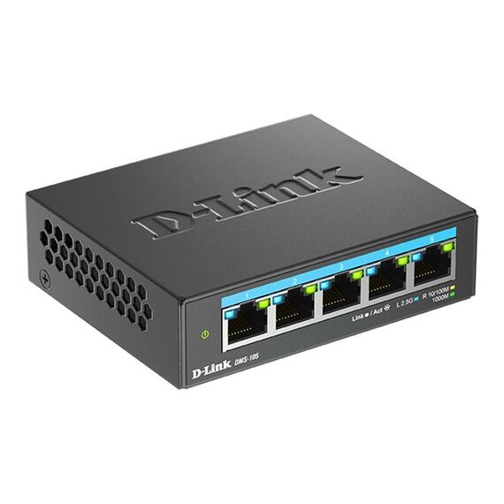 D-Link DMS 105 - Switch - unmanaged - 5 x 10/100/1000 | DMS-105/E