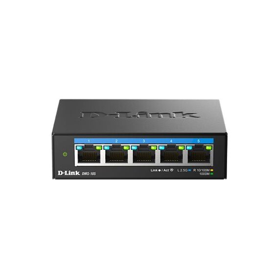 D-Link DMS 105 - Switch - unmanaged - 5 x 10/100/1000 | DMS-105/E