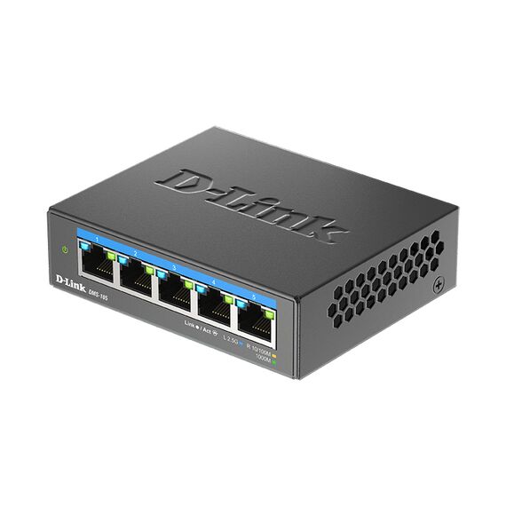 D-Link DMS 105 - Switch - unmanaged - 5 x 10/100/1000 | DMS-105/E