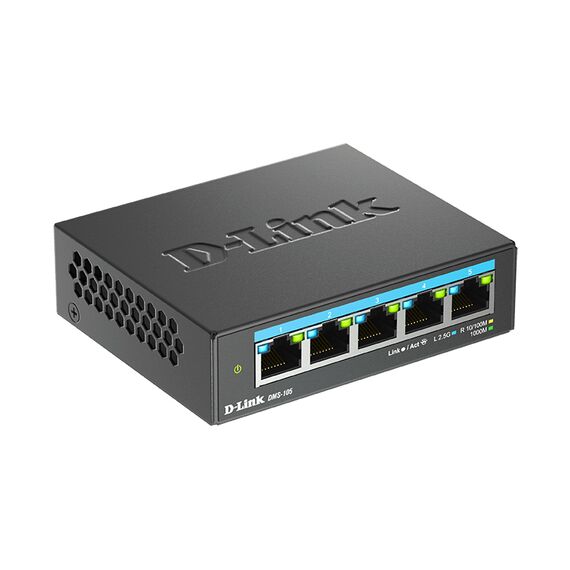 D-Link DMS 105 - Switch - unmanaged - 5 x 10/100/1000 | DMS-105/E