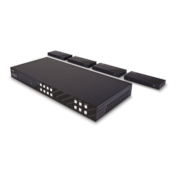 Lindy 150m Cat.6 4x4 HDMI 4K60 HDBaseT Matrix Extender -  | 38345