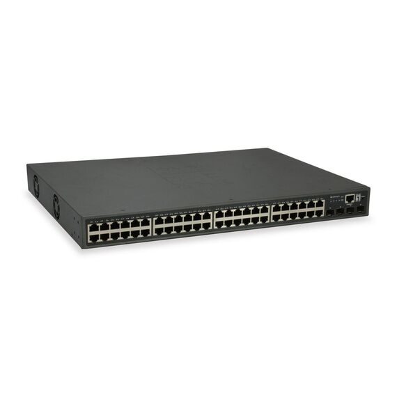 LevelOne GTP-5271 - Switch - L3 Lite - 48 x 10/100/1000 (PoE+) +