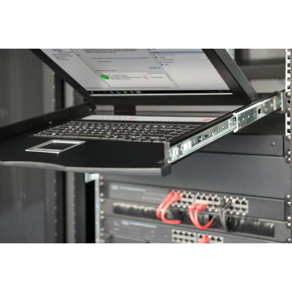 Digitus DS-72220-2US - KVM console with KVM switch - 8 ports - US