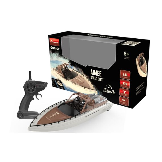 Amewi 26101 - Boat - 8 yr(s) - 800 mAh - 452 g - Beige Schwarz