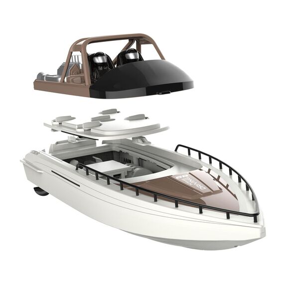 Amewi 26101 - Boat - 8 yr(s) - 800 mAh - 452 g - Beige Schwarz