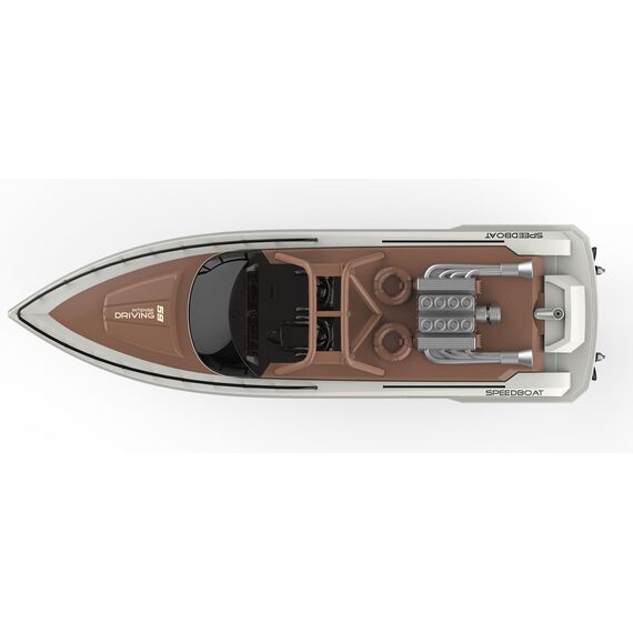 Amewi 26101 - Boat - 8 yr(s) - 800 mAh - 452 g - Beige Schwarz