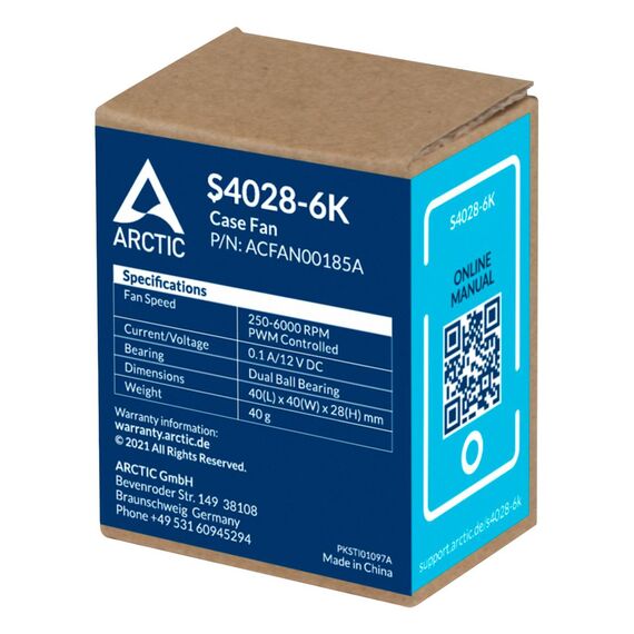 Arctic S4028-6K - 40 mm Server Fan - Fan - 4 cm - 2 | ACFAN00185A