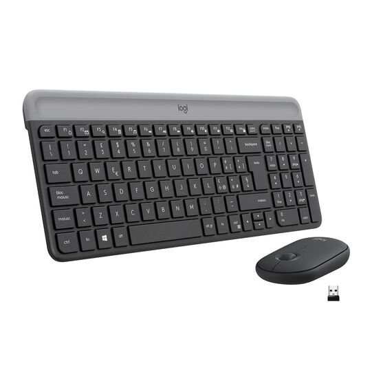 Logitech Slim Wireless Combo MK470 - Keyboard and mo | 920-009196