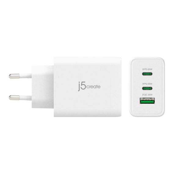 j5create JUP3365EEN Power adapter 65 Watt 4.5 A PD JUP3365EEN