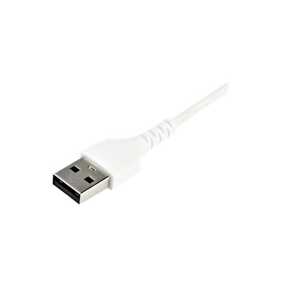 StarTech.com 2m USB A to USB C Charging Cable, Durab | RUSB2AC2MW