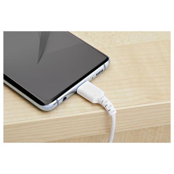 StarTech.com 2m USB A to USB C Charging Cable, Durab | RUSB2AC2MW