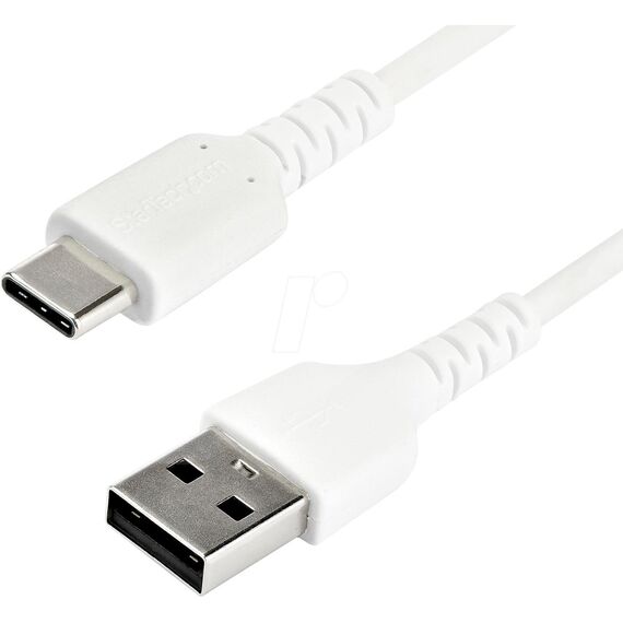 StarTech.com 2m USB A to USB C Charging Cable, Durab | RUSB2AC2MW