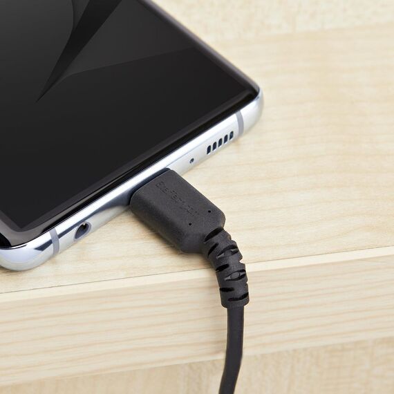 StarTech.com 1m USB A to USB C Charging Cable, Durab | RUSB2AC1MB