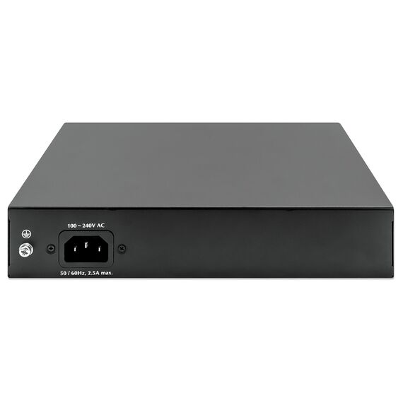 Intellinet 8-Port Gigabit PoE+ Switch 2 RJ45-Ports 120W  | 561402