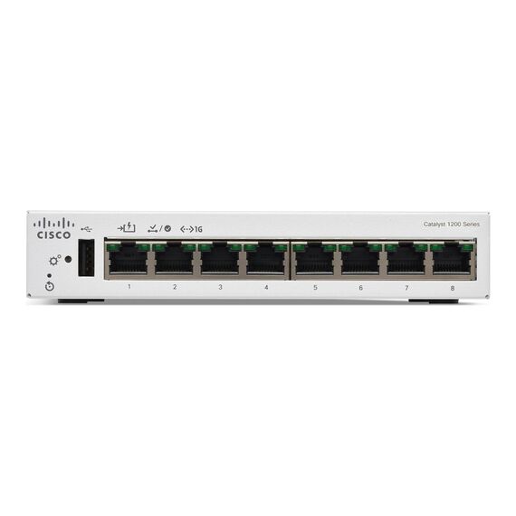 Cisco Catalyst 1200-8T-D - Switch - gigabit ethernet | C1200-8T-D