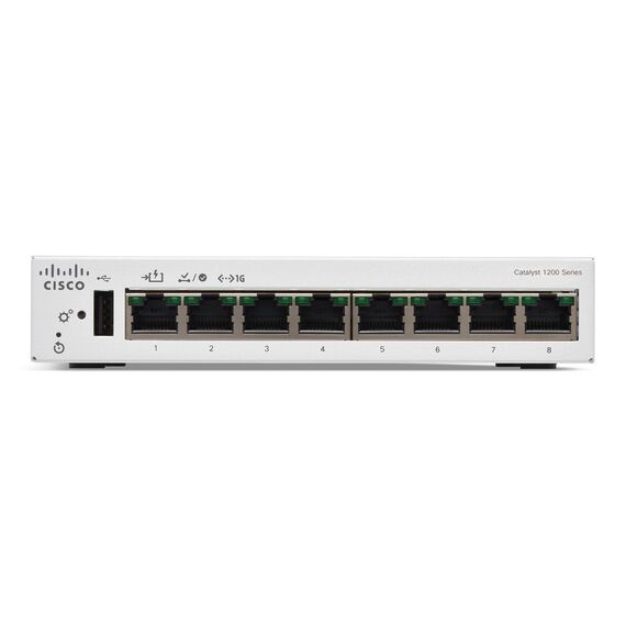 Cisco Catalyst 1200-8T-D - Switch - gigabit ethernet | C1200-8T-D