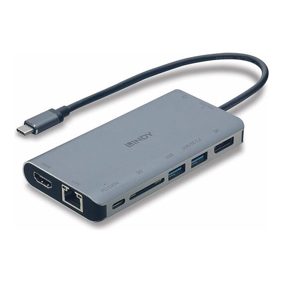 LINDY USB 3.2 Type C Laptop Mini Dock - Docking station - | 43323