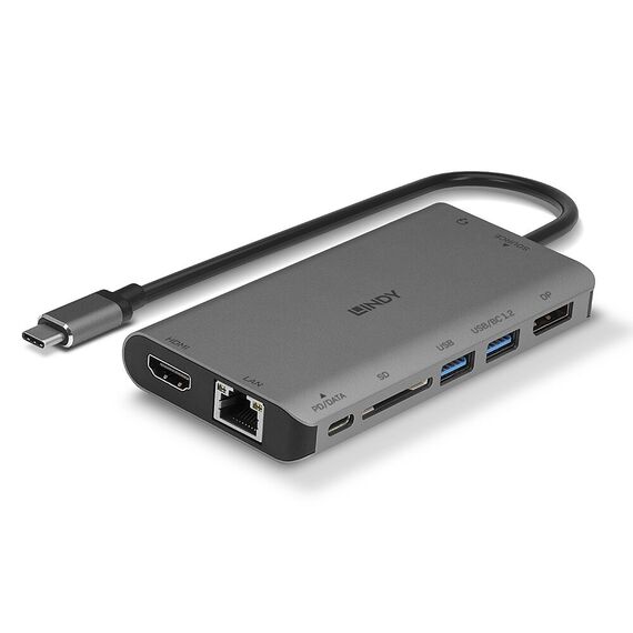 LINDY USB 3.2 Type C Laptop Mini Dock - Docking station - | 43323