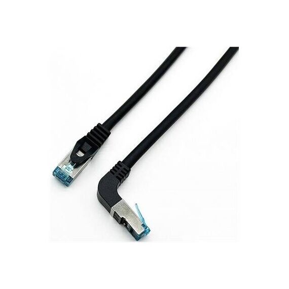 equip - Patch cable - RJ-45 (M) angled to RJ-45 (M) stra | 605897