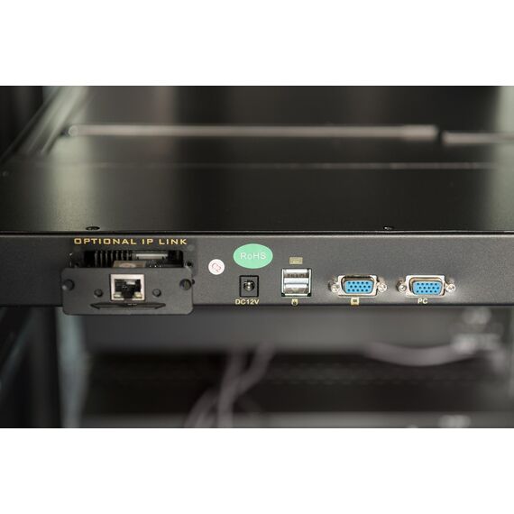 Digitus - KVM console with KVM switch - 16 ports - | DS-72221-7GE
