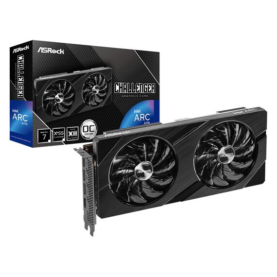 ASRock Intel Arc A770 Challenger 16GB OC graph | 90-GA4VZZ-00UANF