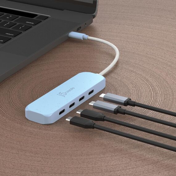 j5create JCH345EC - Hub - eco-friendly, USB-C - 4 x  | JCH345EC-N