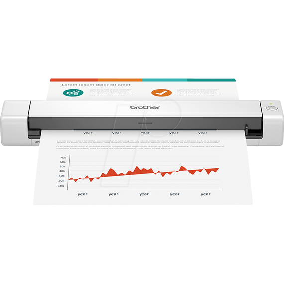 Brother DSmobile DS-640 - Sheetfed scanner - 215.9 x 1 | DS640TJ1