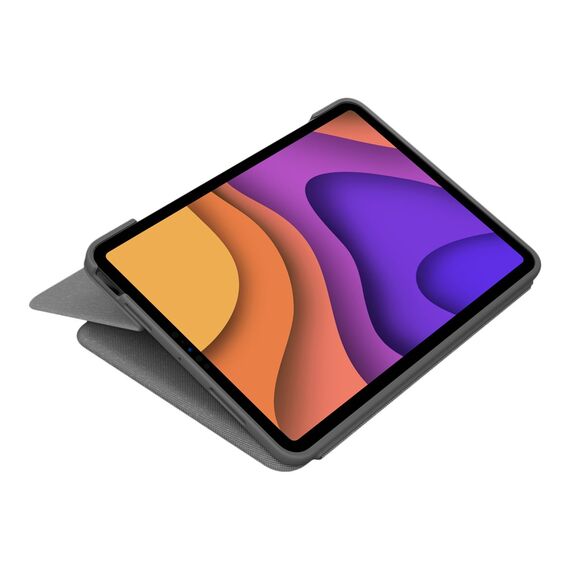 Logitech Folio Touch - Keyboard and folio case - wit | 920-009968