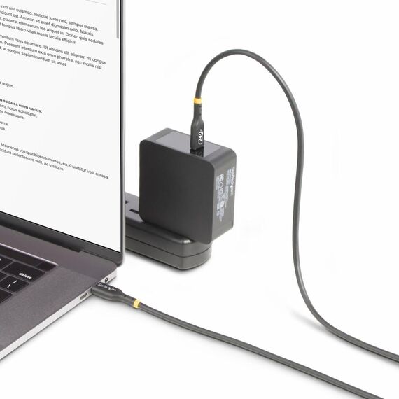 StarTech.com 2m USB C Charging Cable, USB-IF Certifie | USB2EPR2M