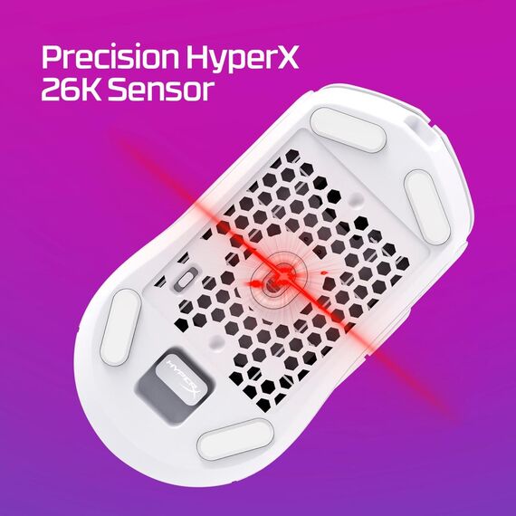 HyperX Pulsefire Haste 2 - Mouse - optical - 6 buttons  | 6N0B0AA