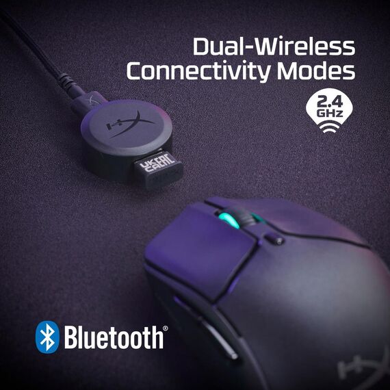 HyperX Pulsefire Haste 2 - Mouse - optical - 6 buttons  | 6N0B0AA