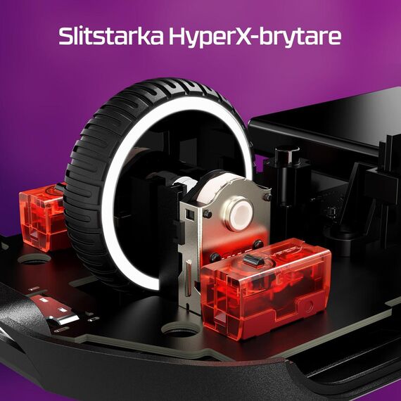 HyperX Pulsefire Haste 2 - Mouse - optical - 6 buttons  | 6N0B0AA
