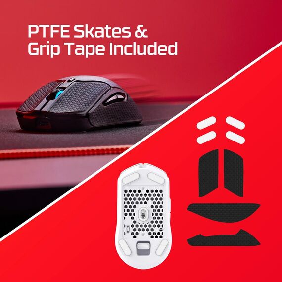 HyperX Pulsefire Haste 2 - Mouse - optical - 6 buttons  | 6N0B0AA
