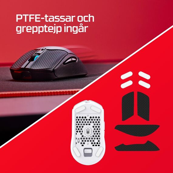 HyperX Pulsefire Haste 2 - Mouse - optical - 6 buttons  | 6N0B0AA